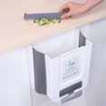 thumbnail image 1 of OULII Hanging Kitchen Garbage Bin Foldable Plastic Compost Container with Rounded Edges for Home, 1 of 8