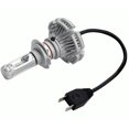 thumbnail image 2 of Metra Electronics Headlight Bulb HE-H7LED Heise; H7; LED Bulb; 25 Watt; 9 To 32 Volt; White/Golden Yellow/Light Blue Beam Color; 6000 Lumens; 6500K Light Color Temperature; Set Of 2, 2 of 3