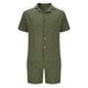 thumbnail image 5 of Mens Botón Abajo Camisa de Manga Corta Arrugas Libres Casual Deportes Cardigan Set, Color Sólido Cuello de Verano Camisa Y Pantalones Cortos, 5 of 6