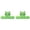 Green*2, variant on BinKFF Cute Chip Clips, Sealing Cat Bag Clips for Food, Fun Cat Shaped Chip Clip, Upgrade Wide Open Bag Clip for Food Storage and Kitchen Snacks, Fun Party Decorations