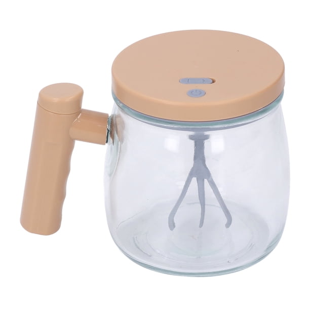 Taza Autónoma, Taza de Autocompresión Eléctrica Recargable de Vidrio de 7000 RPM Totalmento Autico Para Café
