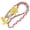 Yellow, variant on Cute Floral Phone Crossbody Lanyard for around the Neck Wristlet Wrist Strap,Flower Braided Lanyard Phone Crossbody Strap with T-Clip,Adjustable for Keys Accessorie,47.24 inch (Black)