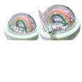 thumbnail image 3 of 2026 Double Layers Rainbow Plastic Water Bottle With Straw Creative 550ml Mug, 3 of 5