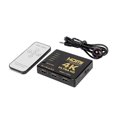 thumbnail image 1 of 3 to 1 Switcher Remote Ultra HD adapter HD Control HD Switch 4K*2K Switcher Splitter Box Ultra HD Adapter for DVD, 1 of 6
