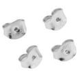 thumbnail image 3 of 32pcs 925 Sterling Ear Tuerca Respaldos Reemplazos Pendiente Respaldos de Seguridad Tapón, 3 of 9
