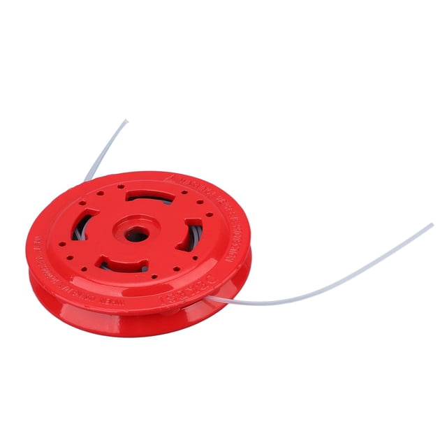 Trimmer Head, String Trimmer Head Universal Red Iron Lawn Mower Weeder Trimmer Head Replacement For Agriculture