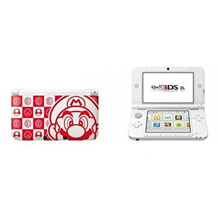 Nintendo 3DS XL Console - Mario White Edition (Imported)