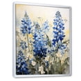 thumbnail image 2 of Designart "Peaceful Blue Bonnets VII" Blue Bonnets Floater Framed Canvas Prints, 2 of 5