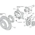 thumbnail image 3 of Wilwood 140-10094-DR Forged Dynalite Rear Parking Brake Kit Rear End: Large Chev, 3 of 3