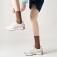 thumbnail image 5 of Womens Cotton Socks, Cute Crew Socks Thin Cotton Socks Women Above Ankle Bootie Socks 3 Pairs, 5 of 6
