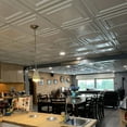 thumbnail image 4 of 232-Economy 2 ft. x 4 ft. PVC Lay-in Ceiling Tile in Plain White (80 Sq.ft / Pack) - 10 Pieces, 4 of 6