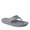 Medium Grey, variant on Dearfoams EcoCozy Men's Sustainable Comfort Flip Flop Thong Sandal