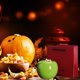 thumbnail image 4 of Teissuly Clearance Candy Jar With Cover Ceramic Tea Canister Portable Candy Jar Tank Can Candy Bowl Snack Dish Thanksgiving Halloween Party Supplies Boxed Set(Green, ) Teissuly WER202308175513, 4 of 9