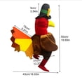 thumbnail image 3 of Thanksgiving Turkey Hat for Women Men Funny Cap Dress-up Cosplay Costume Decorative Turkey Tail, Soft Cartoon Party Decorations Accessories,Holiday Novelty Gift, 3 of 5