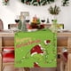 thumbnail image 1 of Grinch Decor Grinch Christmas Decorations Bathroom Grinch Christmas Decorations Linen Green Christmas Table Runner Merry Tablecloth Christmas Xmas Holiday Table Decorations, 1 of 7