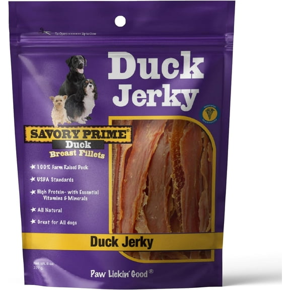 Savory Prime Natural Jerky Treats Duck, 1ea/4 oz
