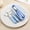 BLUE, variant on Lunxisen 3 Pcs Travel Utensils with Case,Stainless Steel Portable Cutlery Set, Reinforced Case with Buckle Design, Lunch Box for Camping Work School, Include Fork Spoon, Dishwasher Safe