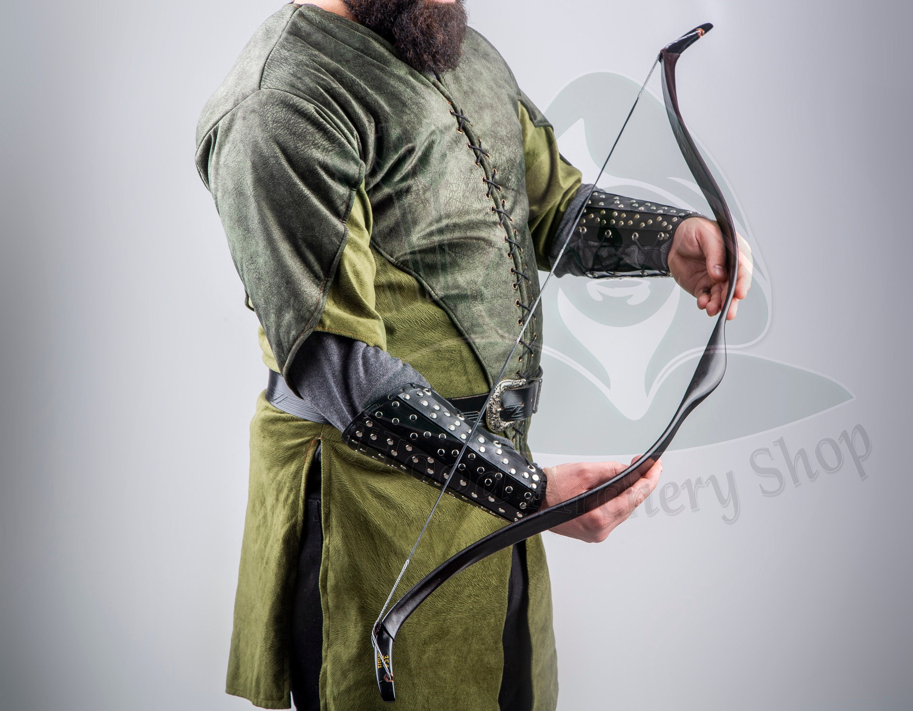 Turkish Sipahi Recurve Short Outdoor Bow Traditional Ottoman Archery Horse Bow For Target Horseback Archery Gift For Archers Christmas Gift
