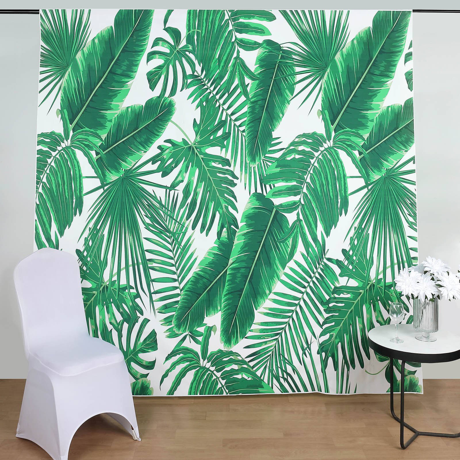 Photography Background Forest Jungle Background Photography Studio Party Decoration Supplies Dessert Table Banner Green Palm Tree Live Background Cloth Background Board 