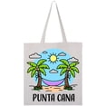 thumbnail image 3 of Inktastic Summer Vacation in Punta Cana Tote Bag, 3 of 4