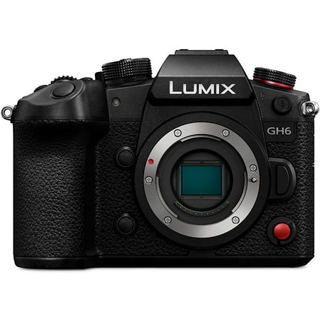 Panasonic LUMIX GH6, 25.2MP Mirrorless Micro Four Thirds Camera with Unlimited C4K/4K 4:2:2 10-bit Video Recording, 7.5-Stop 5-Axis Dual Image Stabilizer ? DC-GH6BODY