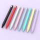 thumbnail image 2 of GOOHOCHY 2 accesorios de silicona con forma de cabeza de gato de dibujos animados, compatibles con Apple Pencil 2 (negro y blanco), 2 of 8