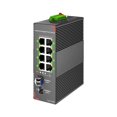 thumbnail image 1 of Conmutador PoE Gigabit industrial Lynxcel de 8 puertos y 96 W con SFP, 1 of 9