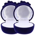 thumbnail image 1 of Jewelry Organizer Velvet Boxes Fashion Design Ideal For Women Versatile Use 2Set, 1 of 5