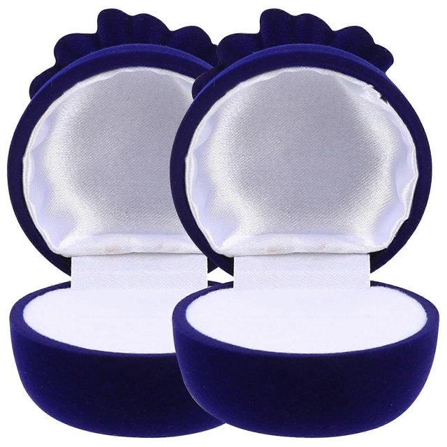 Jewelry Organizer Velvet Boxes Fashion Design Ideal For Women Versatile Use 2Set