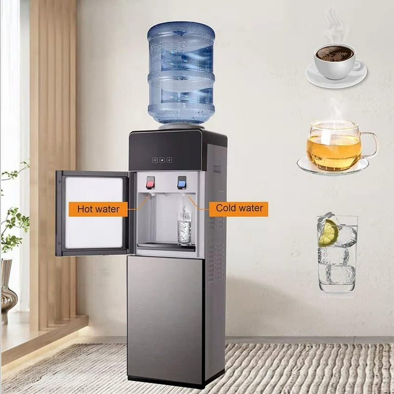 WSYW Top-Loading Water Dispenser for 5 Gallon Bottles, Hot & Cold