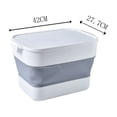 thumbnail image 2 of Photo Storage Box Foldable Storage Box Car Home Large Car Back-Up Household Toys Plastic Finishing Box Clothing Storage Box Foldable Storage Box, 2 of 2
