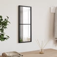 thumbnail image 1 of vidaXL Wall Mirror Black 20x50 cm Rectangle Iron, 1 of 5