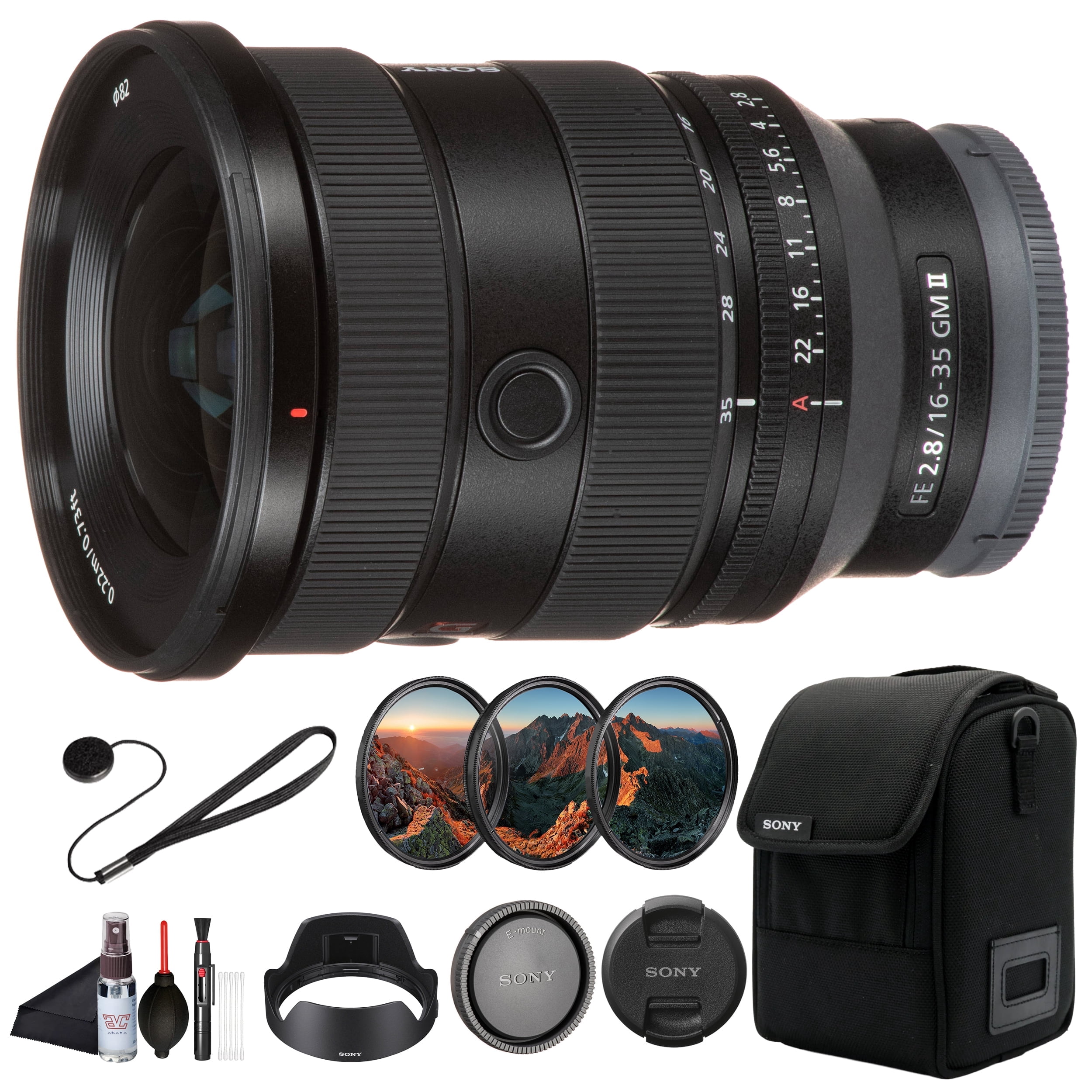 Sony, FE 24-70mm F2.8 GM II Lens, 24-70mm F2.8, Black - Walmart.com
