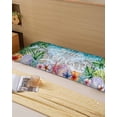thumbnail image 6 of Summer Green Palm Leaf Body Pillow Cover 20 x 54 Inch Decorative Pillow Cover Beach Ocean Floral Starfish Conch Lumbar Pillowcase Seasonal Rectangle Cushion Case for Couch Sofa Bed Living Room, 6 of 7