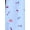 Love You Blue, variant on Women's Shorty Notch Fourth of July Pajama Set, 2-Piece, Sizes XS-3X
