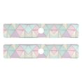 thumbnail image 7 of Yayeee Faucet Mat for Kitchen Sink 30" Diatomite Long Splash Guard Pad, Purple Geometric, 2 Pack, 7 of 7