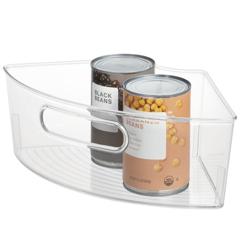InterDesign Lazy Susan 4.25 in. H x 7.5 in. W Kitchen Bin