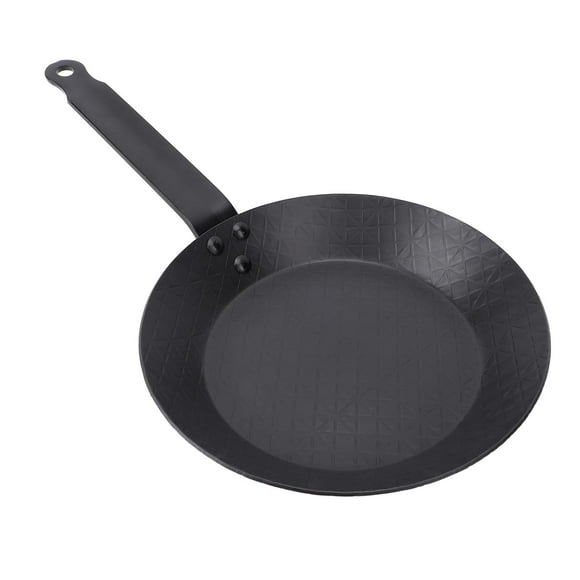 Cast Iron Skillet Frying Pan, Non Stick Flat Tawa Roti Skillet Pancakes Frying Pan for Gas Induction Cooker Indoor Outdoor Use