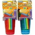 thumbnail image 2 of The First Years Straw Cup, Take and Toss, 10 Ounce,, 8-Count, 2 of 3