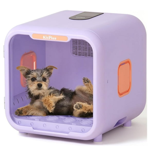 Dryerbot 71L Pet Hair Dryer Box, Ultra Quiet with Temp Control for Dogs & Cats