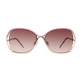 thumbnail image 3 of Lentes de Sol Steve Madden Mujer X17088 Outlook Marco de Plástico Oro Rosa con Filtro 100% UV, 3 of 3