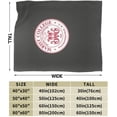 thumbnail image 3 of Marist College Fleece Blanket, Very Soft Microfiber Flannel Blanket for Couch Warm and Cozy for All Seasons, 3 of 6