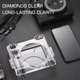 thumbnail image 5 of Fintie Protective Case for Fujifilm Instax Square SQ40 Instant Camera, Crystal Hard PVC Cover with Adjustable Removable Shoulder Strap, Clear, 5 of 7