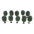 thumbnail image 2 of 10 piezas Modelo Árbol de Arquitectura Zulema Árbol del paisaje Rojo Verde Bnco, 2 of 8