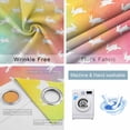 thumbnail image 2 of Easter Blackout Curtains for Bedroom, Spring Rabbits Silhouette Rainbow Ombre Art Thermal Insulated Kitchen Drapes with Grommets, Light Blocking Window Treatment, 2 Panels 42" x 45", 2 of 7
