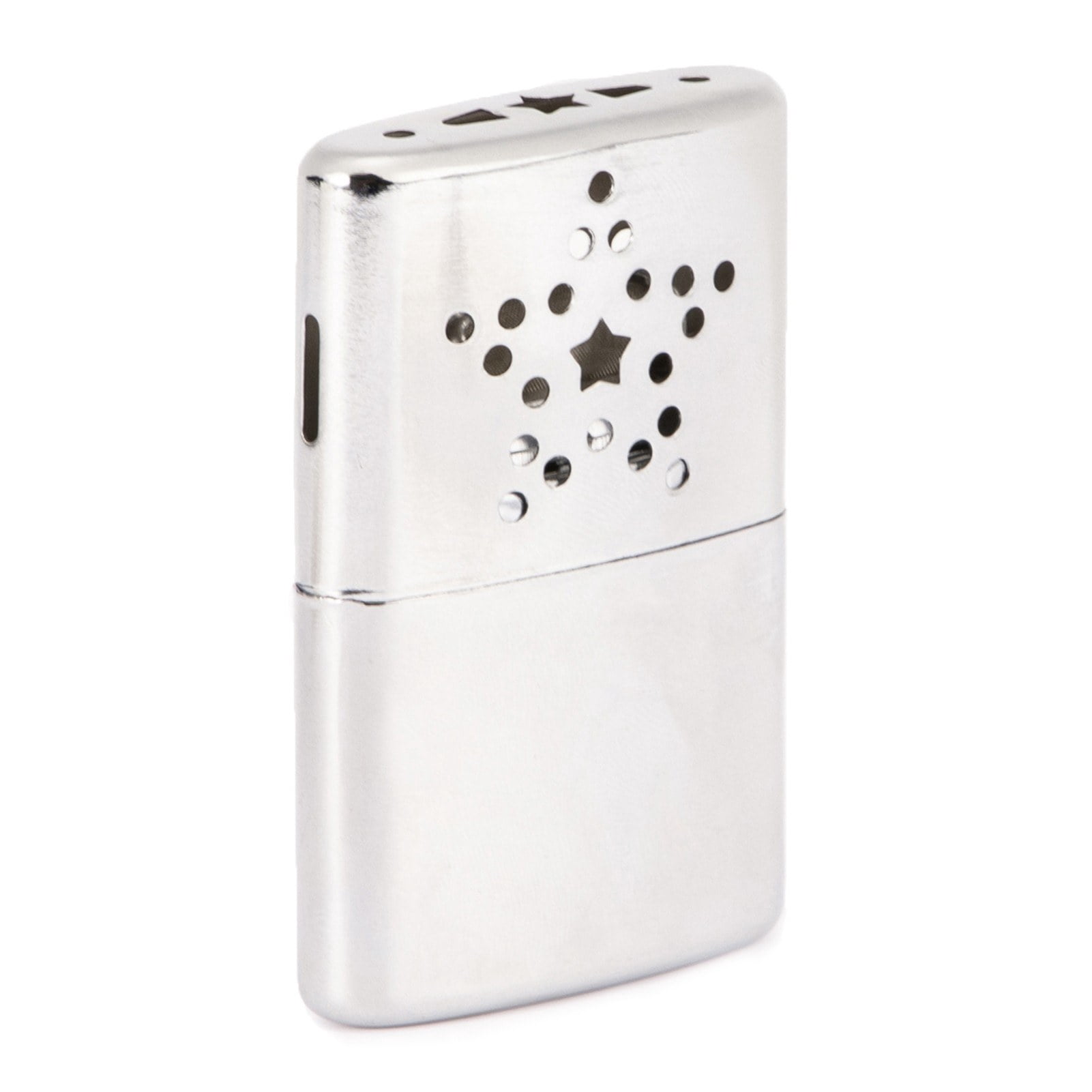 Portable Metal Hand Warmer with Pouch for Outdoor Activities