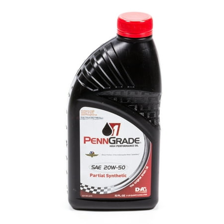 (QTY 2) 20W50 Racing Oil 1 Qt Partial Synthetic