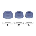 thumbnail image 5 of Yammee Silicone Ear Tips Earplugs for Wireless In Ear Headphones Earbuds, 5 of 11