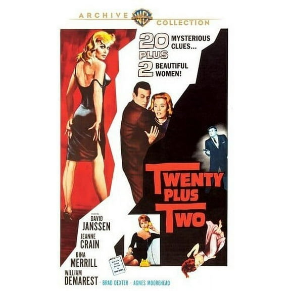 Twenty Plus Two (DVD), Warner Archives, Mystery & Suspense