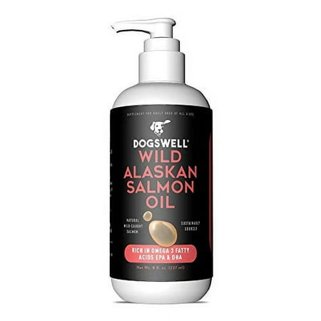 UPC: 0693804292902 | DOGSWELL Wild Alaskan Salmon Oil – Omega 3 Supplement for Dogs